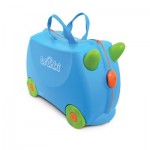 Trunki kovček/poganjalček Terrance moder